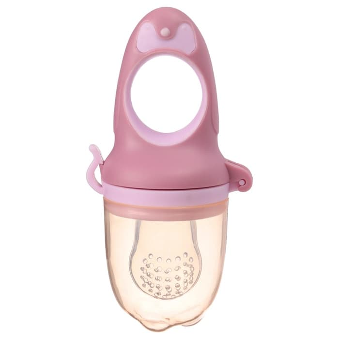 Ниблер для прикорма, от 5 мес., с силиконовой сеточкой, размер М «Бантик» МИКС