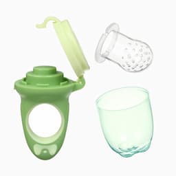 Ниблер для прикорма, от 5 мес., с силиконовой сеточкой, размер М «Бантик» МИКС