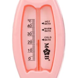 Термометр для ванной M&B «Мишка», розовый