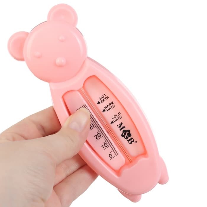 Термометр для ванной M&B «Мишка», розовый