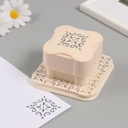 Дырокол фигурный рисунок 3.8×3.8 см «Снежинка» 6.1×6.1×4.1 см