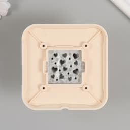 Дырокол фигурный рисунок 3.8×3.8 см «Россыпь сердец», 6.1×6.1×4.1 см