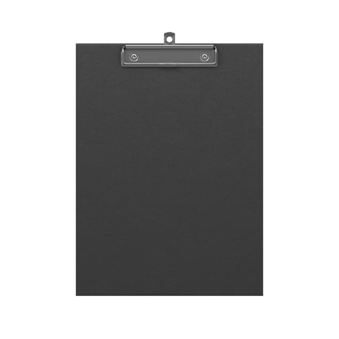 Планшет с зажимом А4, 2 мм, ErichKrause Standard, бумвинил, черный¶