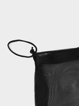 Мешок для стирки 70×80 см, мелкая сетка, чёрный