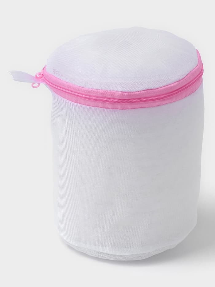 Мешки для стирки, 4 шт., L= 60×50, M=50×40, S=40×30, Цилиндр=15×16, белые