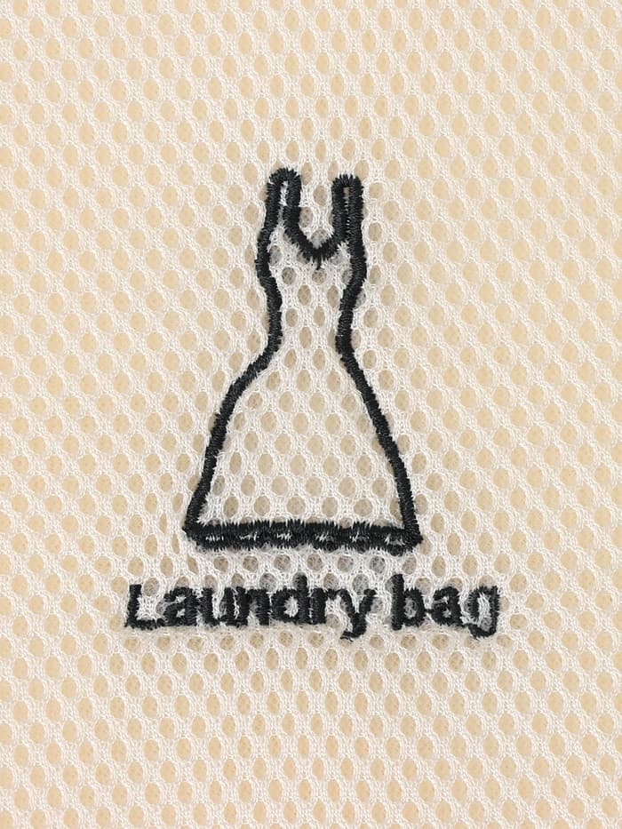 Мешки для стирки, 6 шт.: L= 60×50, M=50×40, S=40×30, XS=22×18, Цилиндр L=30×20, Цилиндр M=17×17, цвет бежевый