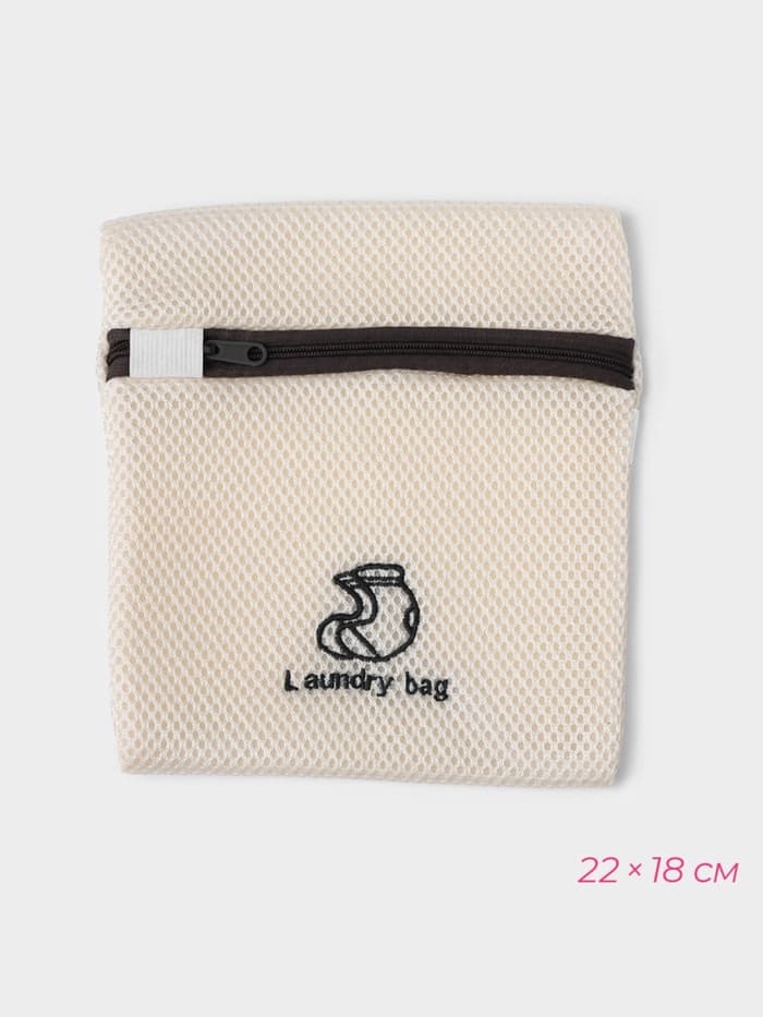 Мешки для стирки, 6 шт.: L= 60×50, M=50×40, S=40×30, XS=22×18, Цилиндр L=30×20, Цилиндр M=17×17, цвет бежевый