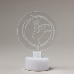 Светильник новогодний «Балерина», диаметр 6 см, модель E-33