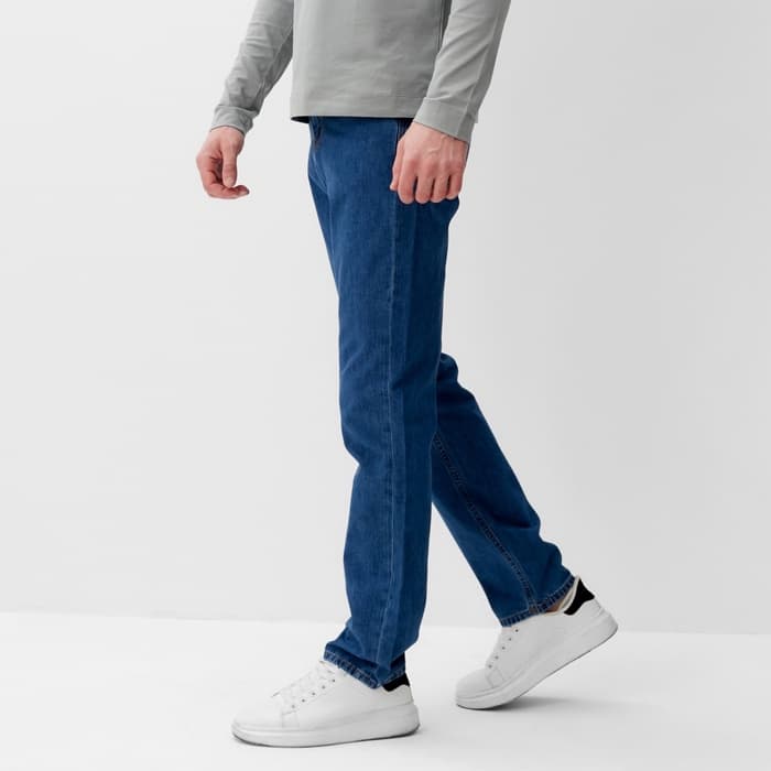 Джинсы мужские MIST размер 33, тёмно-синие