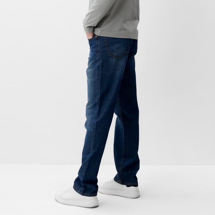 Джинсы мужские MIST размер 34, темно-синий