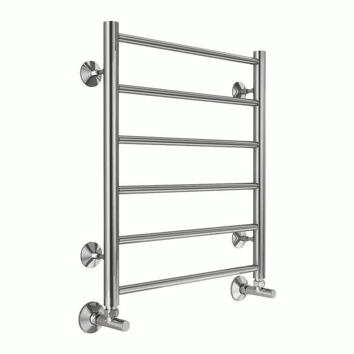Полотенцесушитель водяной TERMINUS «Аврора» П6, 500×600 мм, нижнее подключение, хром