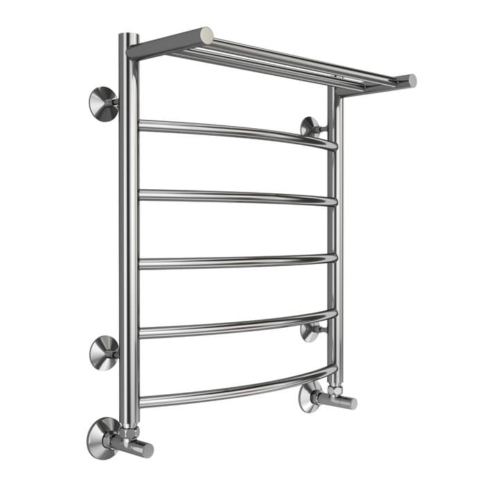 Полотенцесушитель водяной TERMINUS «Классик» П6, 500×600 мм, нижнее подключение, хром