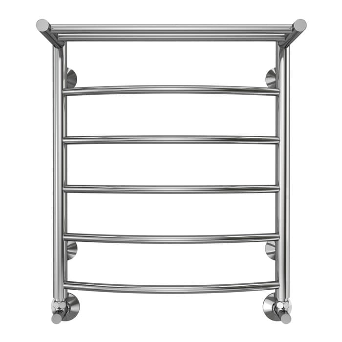 Полотенцесушитель водяной TERMINUS «Классик» П6, 500×600 мм, нижнее подключение, хром