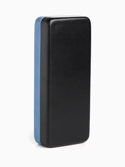 Футляр для очков на хлопушке, с принтом, размер 16×6.5×3.5 см, синий