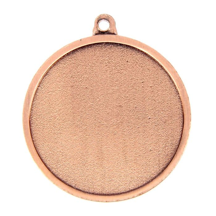 Медаль под нанесение бронза 033, d=4 см, без ленты