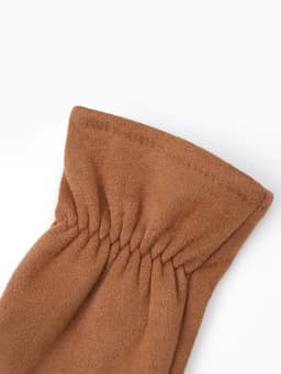 Перчатки женские, безразмерные, без утеплителя, бежевые