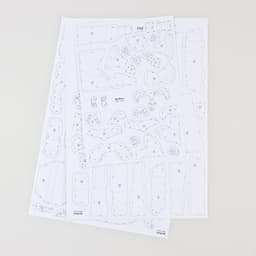 Новогодний набор для создания полигональной фигуры «Дед Мороз»