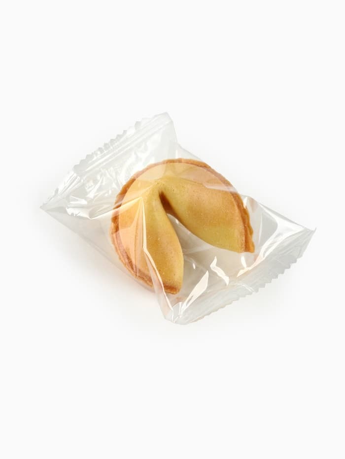 Печенье с предсказаниями на новый год «Снеговик», 6 г