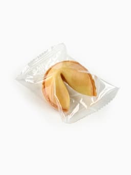 Печенье с предсказаниями на новый год «Снеговик», 6 г