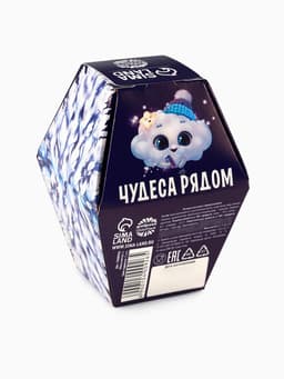 Печенье с предсказаниями на новый год «Снеговик», 6 г