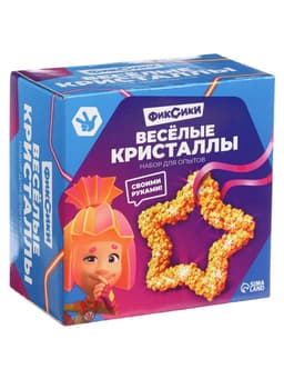Выращивание кристалла «Фиксики. Симка», набор для опытов