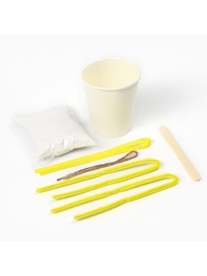 Выращивание кристалла «Синий трактор», набор для опытов