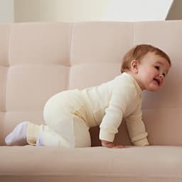 Брюки (клёш) для девочки MINAKU, рост 62-68 см, цвет айвори