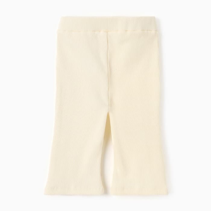 Брюки (клёш) для девочки MINAKU, рост 68-74 см, цвет айвори