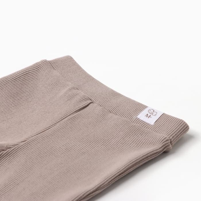 Брюки (клёш) для девочки MINAKU, рост 68-74 см, коричневые