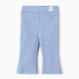 Брюки (клёш) для девочки MINAKU, рост 62-68 см, пыльно-голубые