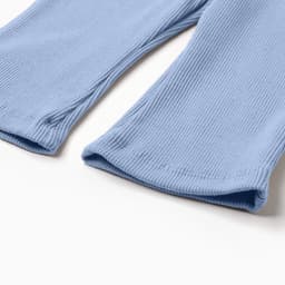 Брюки (клёш) для девочки MINAKU, рост 68-74 см, пыльно-голубые