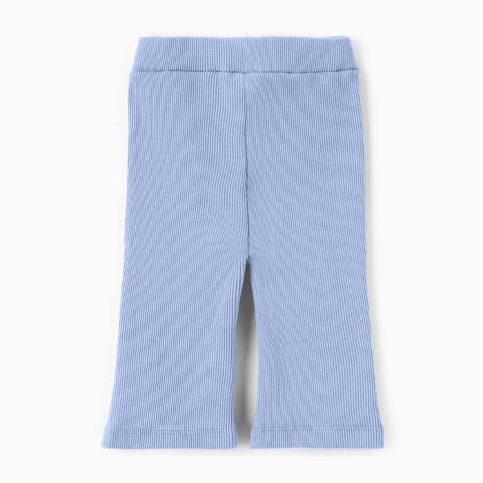Брюки (клёш) для девочки MINAKU, рост 68-74 см, пыльно-голубые