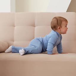 Брюки (клёш) для девочки MINAKU, рост 80-86 см, пыльно-голубые