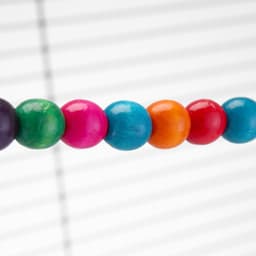 Игрушка для птиц, 50 см, цвет МИКс