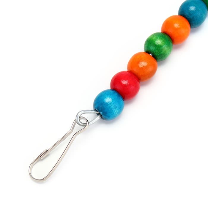 Игрушка для птиц, 50 см, цвет МИКс