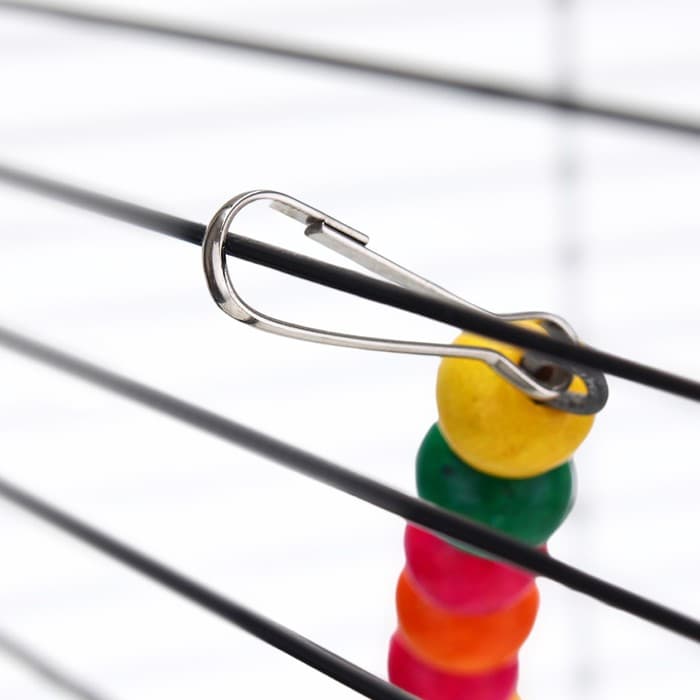 Игрушка для птиц, 100 см, цвет МИКС