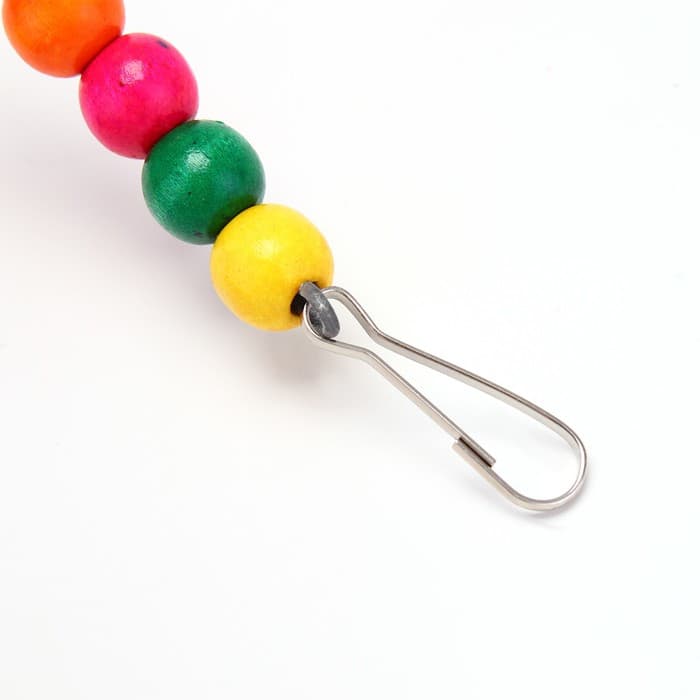 Игрушка для птиц, 100 см, цвет МИКС