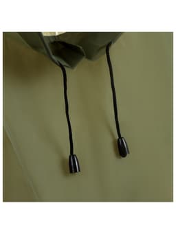 Дождевик - пончо, взрослый, размер универсальный, EVA матовая 160 г, зелёный