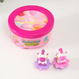 Сувенир музыкальный механический магнитный «Единороги», 12.2×12.2×11.5 см