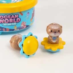 Сувенир музыкальный механический магнитный «Суслики», 12.2×12.2×11.5 см