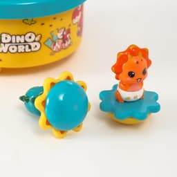 Сувенир музыкальный механический магнитный «Динозавры», 12.2×12.2×11.5 см