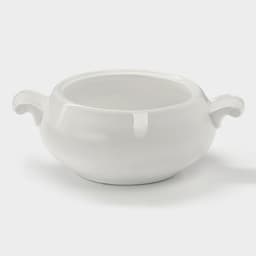 Супница Magistro «Бланш», 600 мл, 20.5×15 см, фарфор, белая