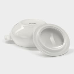 Супница Magistro «Бланш», 600 мл, 20.5×15 см, фарфор, белая