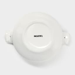 Супница Magistro «Бланш», 600 мл, 20.5×15 см, фарфор, белая