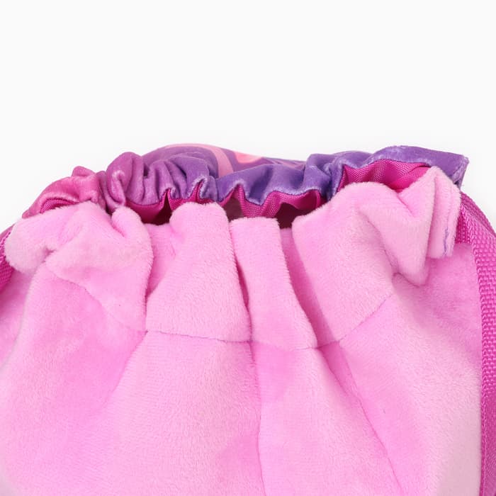 Сумка детская «Единорог», 35×30 см, фиолетовая