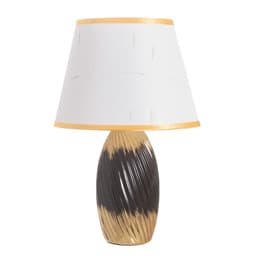 Лампа настольная «София» 1×40 Вт Е14 черный/золото 24×24×40 см