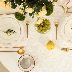 Дорожка на стол «Этель» ажурная, 40×90 см