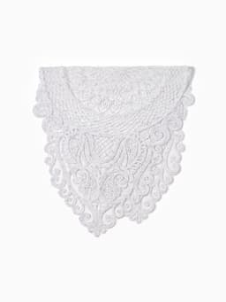 Дорожка на стол «Этель» ажурная, 40×90 см, белая