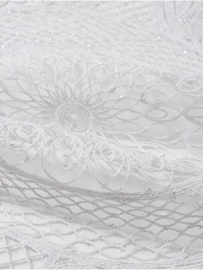 Дорожка на стол «Этель» ажурная, 40×90 см, белая