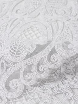 Дорожка на стол «Этель» ажурная, 40×90 см, белая